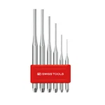 6PCS Long Pin Punch Set Hand Tools Model NO.755BCN Made Swiss. Fixed Price $103.51.
