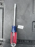 Pratt Read Sears Craftsman 41581 Flat Screwdriver 3/16" Tip 4" Square Nos Usa. Fixed Price $22.00.