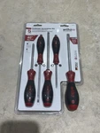New Wiha Softfinish Slotted & Phillips Screwdriver Set 5 Piece #30273. Fixed Price $35.00.