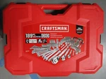 Craftsman CMMT12034 189 Pieces Mechanics Tool Set. Fixed Price $190.00.