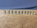11 Urrea Metric 1/2" Drive 12MM 20 21 23 25 26 28 29 30 31 Socket Set Point. Fixed Price $102.00.
