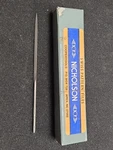 Nos Nicholson Swiss Xf Rhn Pattern 5-1/2", Square File 2-CUT #37591. Fixed Price $15.00.