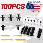 100PCS Bumper Clips Fender Push Pin Rivet Fastener Panel + 4 Tools For Explorer. Fixed Price $8.99.
