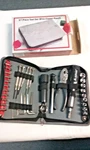 Alltrade 37 Piece Tool Set Zipper Pouch Rachet Sockets, Screwdrivers Nib. Fixed Price $24.99.