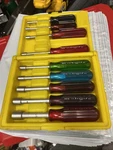 Xcelite HS-6-18 Hollow Shaft Nutdriver Set 9-PIECES + Case. Fixed Price $55.00.