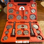 Usa Heavy Duty Disc Brake Caliper Tool Set & Wind Back Kit Car 22PCS. Fixed Price $12.90.