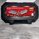 Husky 50PC Mechanics Tool Set 1/4 In Drive 1005923012 Brand New Sealed. Fixed Price $49.99.
