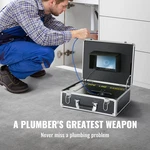 Sewer Camera, 165 FT/50 M, Duct Drain Pipe Plumbing. Fixed Price $399.84.