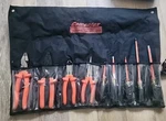 Cementex Basic Electrician's Tool Kit Set Of 8 With Roll Case (1 Used/ Replaced). Fixed Price $225.00.