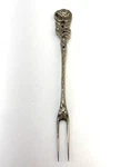 Antiko 800 Olive Fork Rose-petal Handle Two-prong Hildesheim. Fixed Price $18.15.