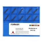 Fomasp MGMN200-M Carbide Grooving Inserts For Mgehr/l And Mgivr/l Grey. Fixed Price $61.05.