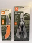 Ozark Trail 12 Multi Tool W/ Sheath & 6.5 Inch Pocket Knife *brand New!*. Fixed Price $17.99.