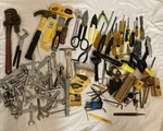 Mixed Lot Of Hand Tools Carpenter Plumbing Mechanic Screwdrivers Pipe Wrench ++. Fixed Price $69.99.