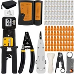 Taiwain CAT5 CAT6 RJ45 Tool Kit Lan Cable Tester Network Crimper Crimping. Fixed Price $51.81.