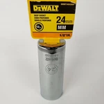 Dewalt- DWMT74553OSP Socket Deep 1/2 In Drive 12 Pt 24 Mm. Fixed Price $6.33.