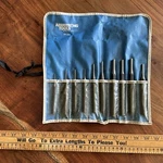 Rare Vintage Armstrong Tools Punch Set 29-356 Roll Up Pouch Made The Usa. Fixed Price $115.49.