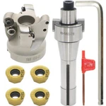 7/16 R8-FMB22 + Emr 50MM Round Face Milling Cutter RPMT1204 For Insertion. Fixed Price $52.71.