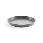 Ecopots Round Recycled Plastic Modern In/outdoor Planter Saucer, Grey, 14". Fixed Price $21.75.