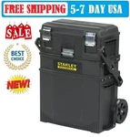 Stanley Fatmax 22 In. 4-IN-1 Cantilever Tool Box Mobile Work Center Storage. Fixed Price $118.99.