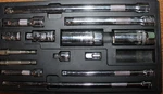 Dewalt 1/4" & 3/8" Dr. Tool Accessory Set (14 Pc) Is Stanley AO4059769. Fixed Price $21.95.