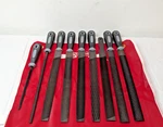 Simonds 9 Piece File Set American W/case 78761810. Fixed Price $88.00.