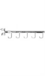 Sswbasics Straight Clamp-on J-hook Chrome Clothing Rack Add-on Arm Pack Of 4. Fixed Price $87.56.