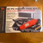 Buffalo Tools 41 Pc Rotary Kit Flex-shaft Variable Speed 30,000 Rpm Corded. Fixed Price $19.98.