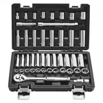 Hot/ Socket SET,44 PIECES,3/8 Inch Drive And Ratchet Set,sae Metric,. Fixed Price $59.13.