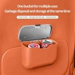Multi-function Car Trash Bin Abs Storage Box Auto Garbage Can. Fixed Price $25.99.