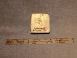 Vintage Lufkin 8' Tape Measure W618 & 6" Metal Temperature Correction Ruler. Fixed Price $15.00.