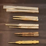 Vtg Set 9 Craftsman Tools Nail Center Punch Cold Chisels Taps Stanley 1/4 1/2. Fixed Price $28.80.