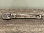 Vintage Snap On NO-71-M 1/2" Drive Ratchet Pat. 1854513 Works. Fixed Price $29.99.