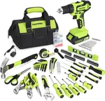 Fastpro 232-PIECE 20V Cordless Lithium-ion Drill Driver & Home Tool Green. Fixed Price $171.46.