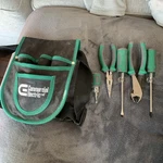 Commercial Electric 5-PIECE Hand Tool Set W/ Bag. Fixed Price $29.99.