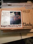 Vintage Tandy Leather Capri Handbag Kit. Fixed Price $75.00.