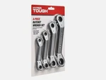 Hyper Tough Heavy-duty 4-PIECE Ratchet Wrench Set. New. Fixed Price $15.99.