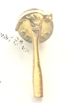 Claw Hammer Tool Figural Gold Tone Metal Pin Construction Trade Craftsman Work. Fixed Price $12.99.
