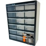 Homak HA01018001 18-DRAWER Parts Organizer, Black. Fixed Price $62.37.