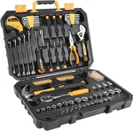 Pro 128 Piece Tool Set-general Household Hand Kit, Auto Repair Set, Wi. Fixed Price $82.99.