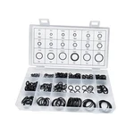 Ohleats 225 Pcs Kit, 18 Sizes Rubber Auto Sealing O-ring Assortment. Fixed Price $15.50.