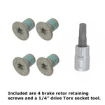 4 Brake Disc Torx Head Mounting Set Screw Hub Flange & Tool 2000-15 Mercedes. Fixed Price $19.63.