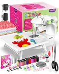 Royalsellpro Mini Sewing Machine With 123 Pcs Kit For Beginners, Dual .... Fixed Price $77.43.