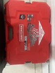 Craftsman 189-PIECE Mechanics Tool Set Sae/metric Hard Red Case Ratchet Wrench. Fixed Price $145.00.