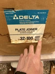 Delta 32-100 Biscuit Plate Joiner. Fixed Price $250.00.