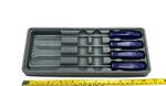Snap-on Tools Us New Rare Dark Purple 4PC Long Mini Awl Hook Pick Set ASAL204BDP. Fixed Price $174.00.