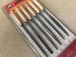 New 6PC Mini Needle File Set With Wooden Handle, Coarse Cut * Us Shipper. Fixed Price $10.98.