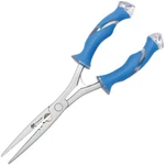 Camillus Cuda Fishing Blue Titanium Bonded Stainless Long Needlenose Plier 18113. Fixed Price $47.95.