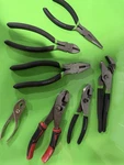 Pittsburgh & Craftsman Pliers Hand Tool Set 7 Pieces Black Red Silver. Fixed Price $26.00.