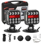 Magnetic Wireless Led Towing Trailer Rear Tail Lights Warning Flashing. Fixed Price $50.99.