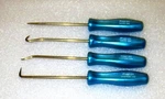 *new* Snap-on Blue Pick Set ASA204BPB *pearl Hard Handles* New!. Fixed Price $149.95.